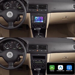 Für VW Touareg Transporter T5 Multivan Android 14 Carplay Autoradio GPS DSP RDS