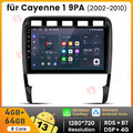 4+64GB Android 13 Für Porsche Cayenne 9PA 2002-2010 Autoradio GPS Navi Carplay