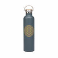 Isolier-Trinkflasche 1l, Edelstahl anthrazit