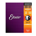 Elixir 16052 Light Phosphor Bronze Nanoweb 12-53 Akustik Gitarrensaiten