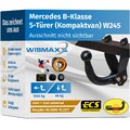 ANHÄNGERKUPPLUNG starr für Mercedes B-Klasse 05-11 +7pol E-Satz ABE