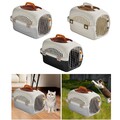 Katzentransportbox, Hundehütte mit harten Seiten, Belüftung, tragbares