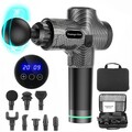30Modi Electric Massage Gun Massagepistole Massager Muscle Massagegerät+8 Köpfe