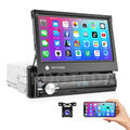 1Din 1+32GB Android 13 Autoradio MP5 MIT GPS Bluetooth WIFI USB FM AUX 7" Kamera