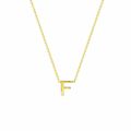 Halskette Buchstabenkette für Damen von A-Z Gold Edelstahl