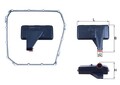 Knecht Hydraulikfilter Automatikgetriebe für Audi A5 Cabrio 2007 - 2018
