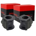 2X METZGER 23mm STABILAGER VORNE BEIDSEITIG PASSEND FÜR NISSAN ALMERA PRIMERA