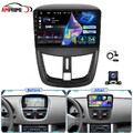 Qualcomm Android Autoradio GPS Navi Für Peugeot 207 CC 2009-13 WiFi Carplay DAB+