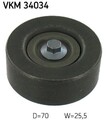 SKF Umlenk-/Führungsrolle, Keilrippenriemen VKM 34034 für FORD MAZDA