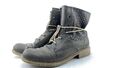 Rieker Damen Stiefel Stiefeletten Schnürboots Ankle Boots Komfort Braun Gr. 38