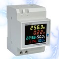 300V Wechselstromzähler Stromzähler Geeicht Für DIN Hutschiene 100A AC LCD