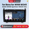 Android 13 Autoradio Caplay Für Mercedes-Benz A/B Klasse/Vito W169 W639 W245 GPS