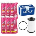 MEYLE GETRIEBEÖLFILTER + 6 LITER MANNOL GETRIEBEÖL DSG für AUDI VW 6-GANG DQ250