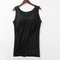 Damen-Unterhemd Mit Integriertem Bh Tank-Top Aus Bequemer Baumwolle M-Xxxl ▽