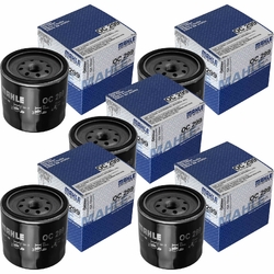 5x MAHLE Ölfilter OC 299 Oil Filter Isuzu Campo KB für Opel Vauxhall Brava