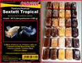 Tropical Sextett 150 Futterport. 5x100g Blister Fischfutter Frostfutter SAHAWA