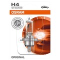 1x OSRAM ORIGINAL LINE H4 Glühlampe Fernlicht 12V 60/55W 3200K P43t Halogen