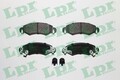 Bremsbelagsatz Scheibenbremse LPR 05P777 für MM H00 WAGON AGILA OPEL SUZUKI F68