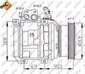 NRF 32438 10PA15C Klimaanlage Klimakompressor PAG 46 für KIA CERATO (LD)