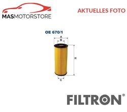 MOTOR ÖLFILTER FILTRON OE670/1 P FÜR FIAT CROMA 2.4 D MULTIJET 2.4L 147KW