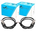 2x RAP BRAKES ABS-SENSOR RADDREHZAHL HINTEN VORNE BEIDSEITIG ABS-FÜHLER GEBER