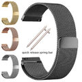 22mm Milanese Armband für Xiaomi Mi Watch S2 S1 Active Pro Color 2 Smartwatch DE
