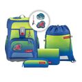 Step by Step CLOUD OCEAN Schulranzen-Set Schultasche Red Octopus Pius 5-teilig