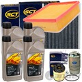 FILTERSET SATZ+ORIGINAL GM 5W30 ÖL+DIESILFILTER passend für OPEL CORSA D 75+90PS