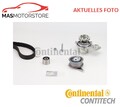 ZAHNRIEMEN-SATZ KIT SET + WASSERPUMPE CONTITECH CT1168WP2 P NEU OE QUALITÄT