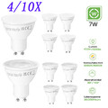 4/10pcs GU10 LED Birne Leuchtmittel Lampe Spot 7W Glühbirne Warmweiß/Kaltweiß