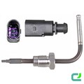 Sensor Abgastemperatur 285mm PTC Sensor METZGER für AUDI A4 B7