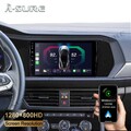 2GB+32GB Android 14 Autoradio Apple Carplay GPS Navi für VW Jetta A7 2019-2024