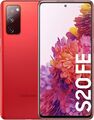 Samsung Galaxy S20 FE 4G 128GB Dual SIM Red Rot Smartphone Handy OVP Neu