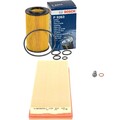 BOSCH Inspektionspaket Filterset für Mercedes-Benz SL R230 SLK R171 C215