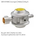 GOK Gasdruckregler Caramatic BasicOne EN61-DS 1,5kg/h 30mbar KLFxG1/4LH-KN S2SR