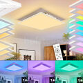 Decken Lampe LED RGB Flur Wohn Schlaf Zimmer Leuchten Fernbedienung Farbwechsler