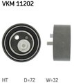 SKF VKM 11202 Spannrolle, Zahnriemen für AUDI SKODA VW