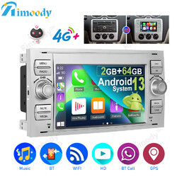 Für Ford Transit Connect MK7 Focus 2 Android 13 2+64G Carplay Autoradio GPS Wifi