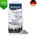 Biokat's Diamond Care Fresh Katzenstreu mit Babypuder-Duft - Feine Klumpstreu au