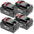 Für PARKSIDE X 20V TEAM 20 V 5Ah Akku Ersatzakku Li-Ion PAP 20 B3, PAPS 204 A1