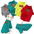 Fleece Hundepullover Winter Warm Haustier Welpe Katze Weste Mantel Kleidung  v