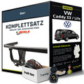 Für VW Caddy III / Life Typ 2KB,2KA Anhängerkupplung starr +eSatz 7pol uni. 04-