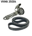 SKF VKMA 35004 Keilrippenriemensatz für OPEL Adam (M13) für VAUXHALL Adam (M13)