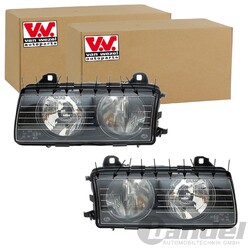 2x VAN WEZEL H7/H7 SCHEINWERFER SET LINKS+RECHTS passend für BMW 3