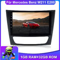 Für Mercedes Benz CLS E-Class W211 W219 9" Android 12 Autoradio GPS NAVI DAB+ BT