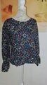 ESPRIT traumhafter Damen Pullover Glocken Ärmel Blumen Gr.L Neu