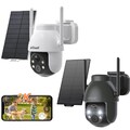 2K 3MP Solar Akku 5MP Outdoor FUNK WLAN WIFI IP KAMERA AUßEN ÜBERWACHUNGSKAMERA
