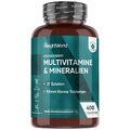 Multivitamin Tabletten - 400 vegane Tabletten - 27 Zutaten - Mit Vit B Komple...