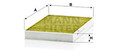 MANN-FILTER INNENRAUMFILTER FILTER POLLENFILTER MERCEDES FP2722-2
