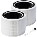 Ersatzfilter Luftreiniger HEPA Aktivkohle Filter 2 Stück kompatibel für LEVOI...